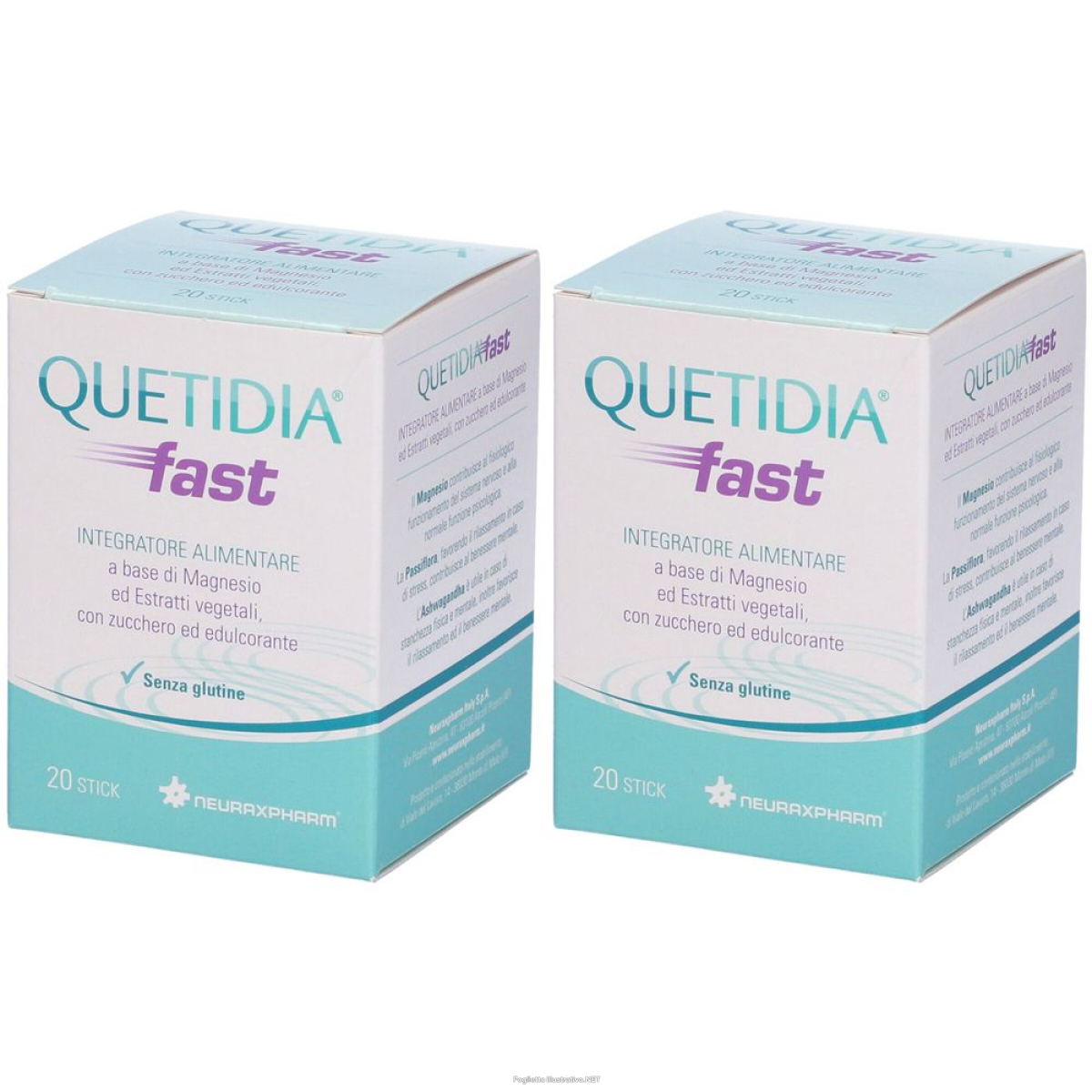 Cerca Offerte di quetidia fast stick set da 2 2x20 pz e acquista online