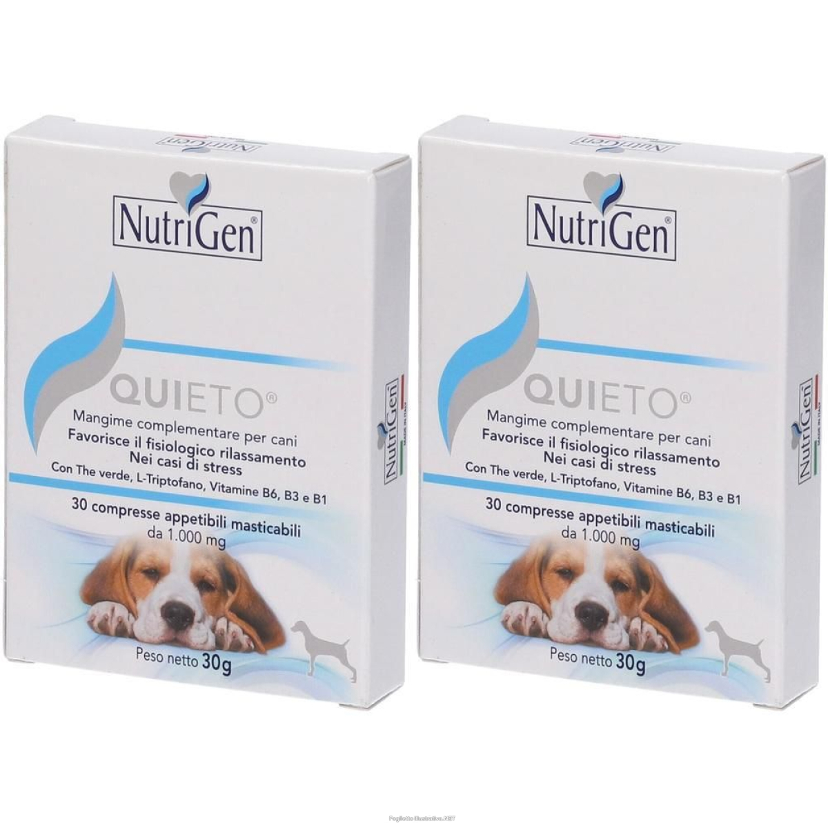 Cerca Offerte di quieto cane compresse nutrigen 2x30 g e acquista online
