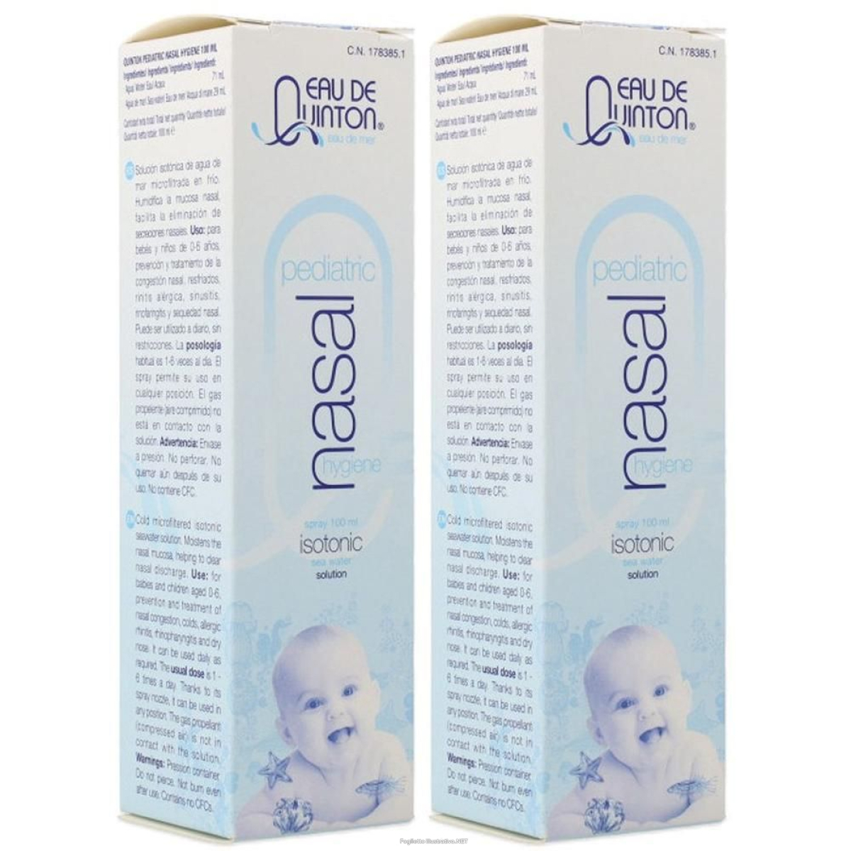 Cerca Offerte di quinton spray nasale pediatrico 100 ml 2x100 ml e acquista online