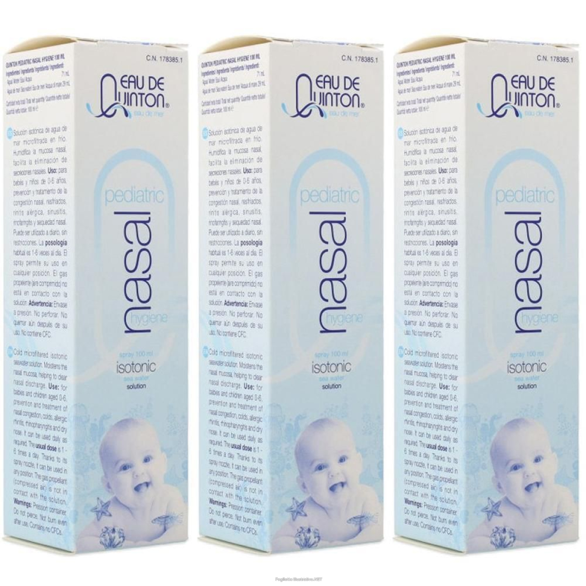 Cerca Offerte di quinton spray nasale pediatrico 100 ml 3x100 ml e acquista online