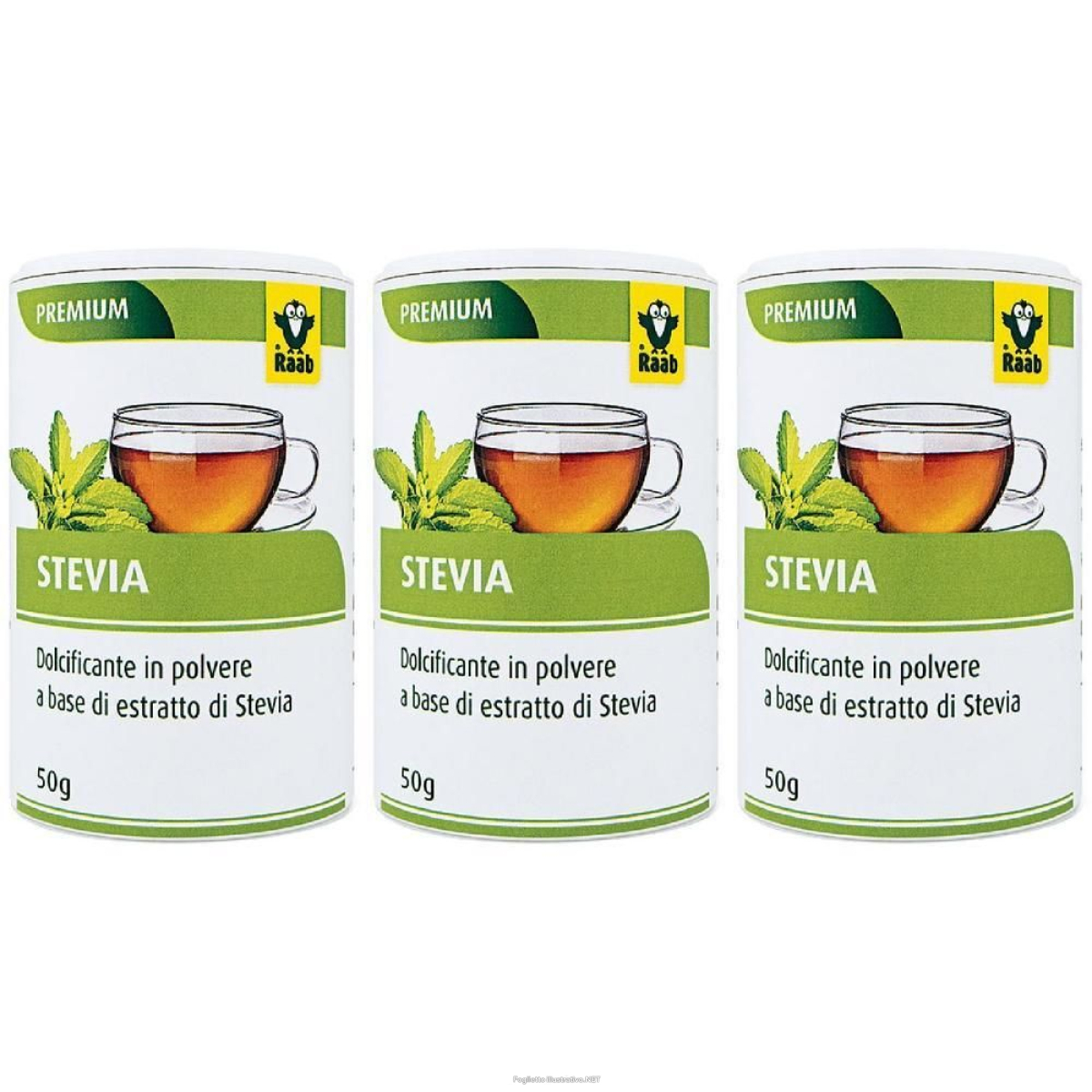 Cerca Offerte di raab stevia 3x50 g polvere e acquista online