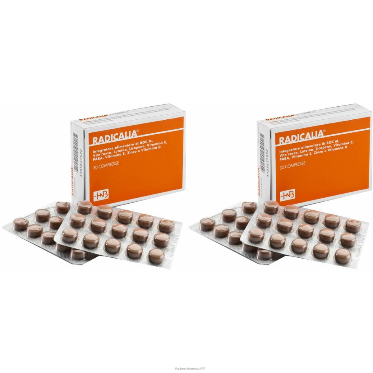 Cerca Offerte di radicalia® set da 2 2x30 pz compresse e acquista online