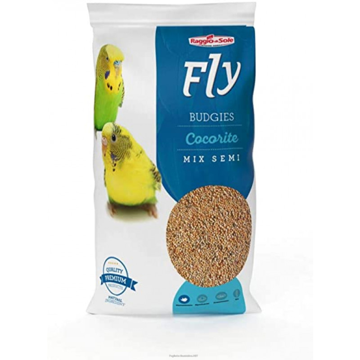 Cerca Offerte di raggio di sole fly mangime volatili cocorite budgies mix semi 1kg e acquista online