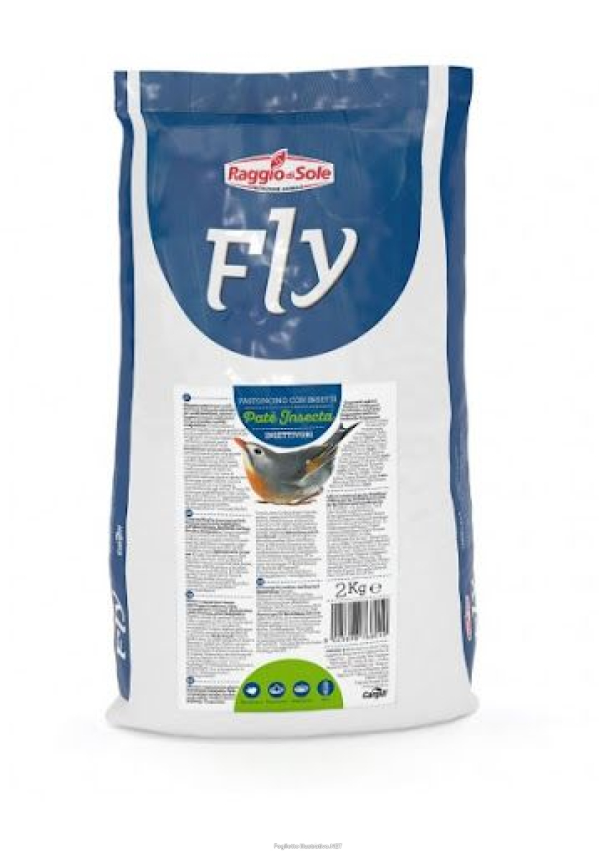 Cerca Offerte di raggio di sole fly mangime volatili insettivori pate' pastoncino insecta 2kg e acquista online