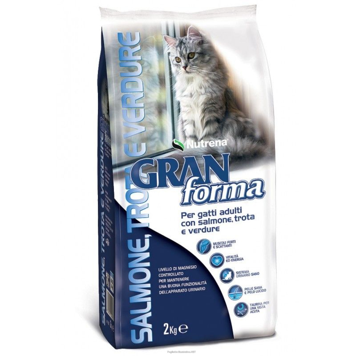 Cerca Offerte di raggio di sole gran forma gatto adult salmone trota verdure 2kg e acquista online
