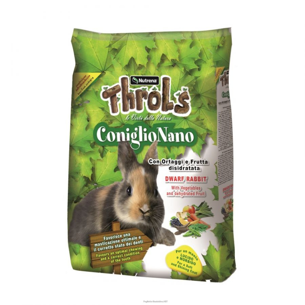 Cerca Offerte di raggio di sole throls mangime coniglio nano ortaggi frutta 15kg e acquista online
