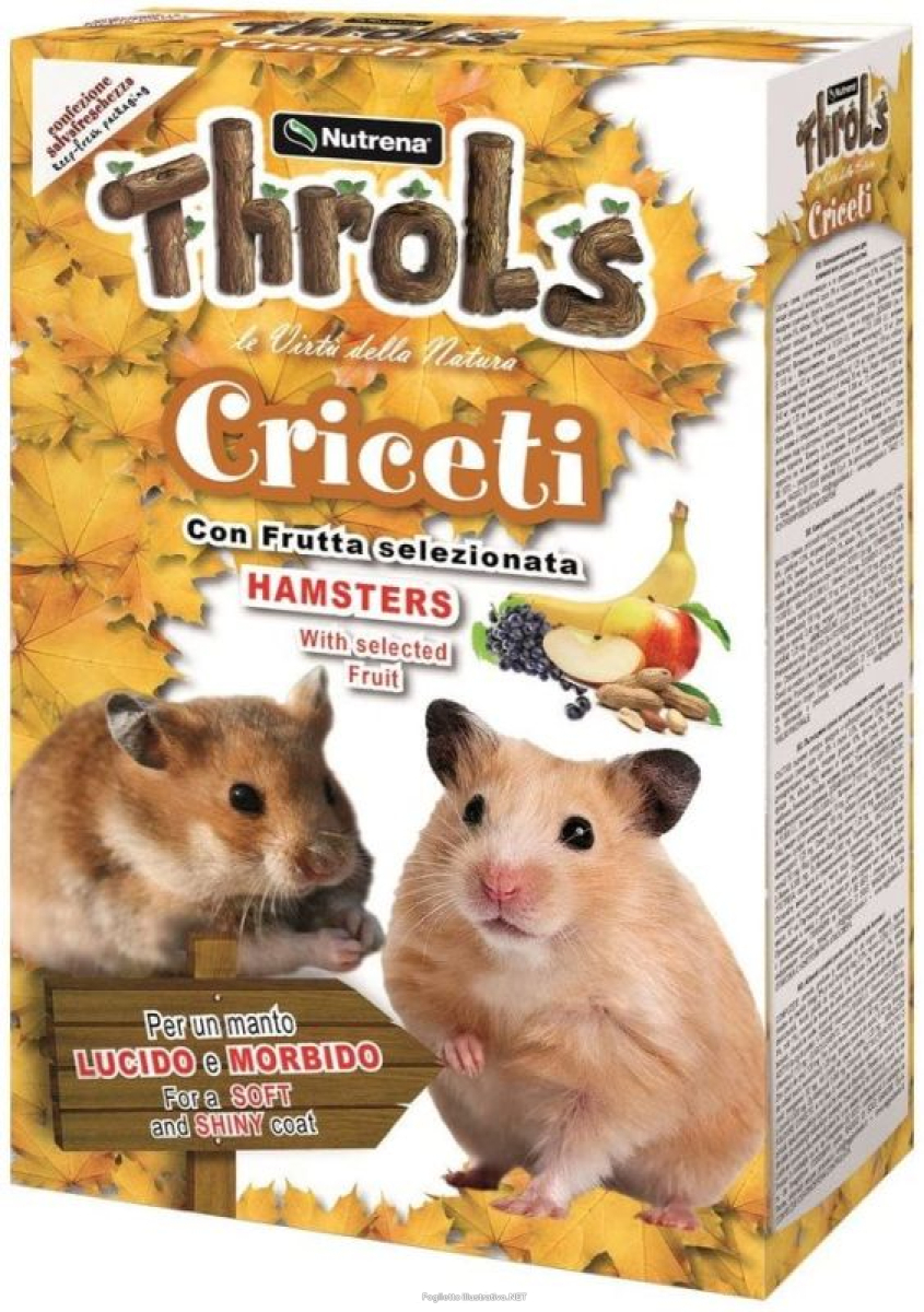 Cerca Offerte di raggio di sole throls mangime criceti frutta 750gr e acquista online