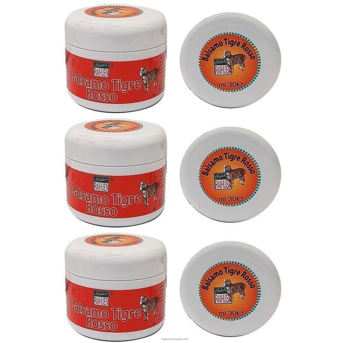 Cerca Offerte di raihuen balsamo tigre rosso 30 ml 3x30 ml e acquista online