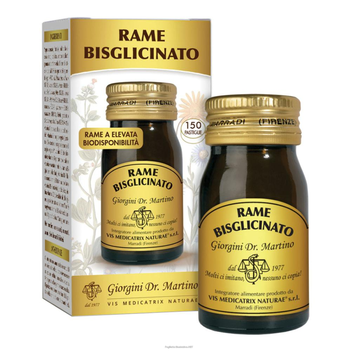 Cerca Offerte di rame bisglicinato 150 pastiglie da 200 mg e acquista online