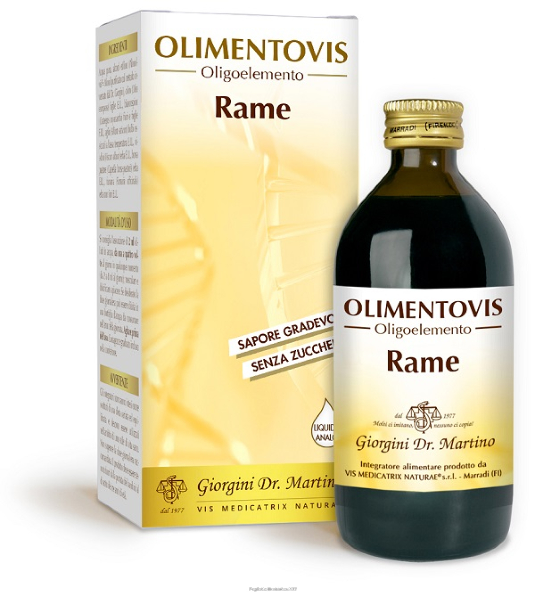 Cerca Offerte di rame olimentovis liquido analcolico senza zuccheri con edulcoranti 200 ml e acquista online