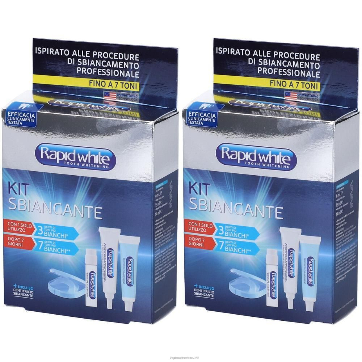 Cerca Offerte di rapid white kit sbiancante 2x33 ml e acquista online