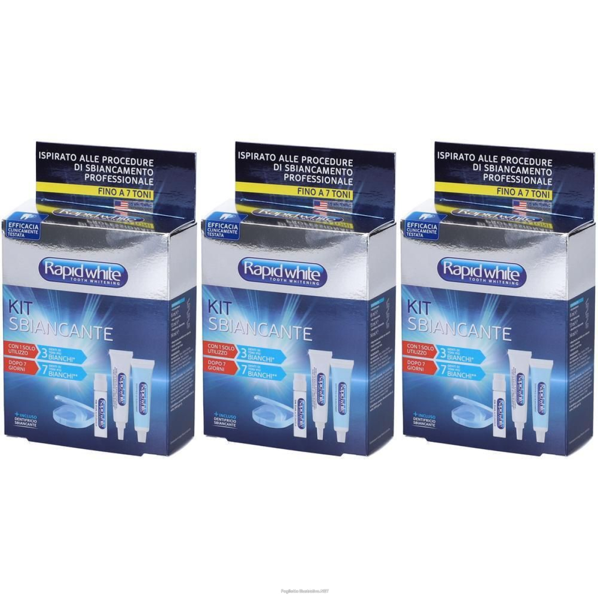 Cerca Offerte di rapid white kit sbiancante 3x33 ml e acquista online