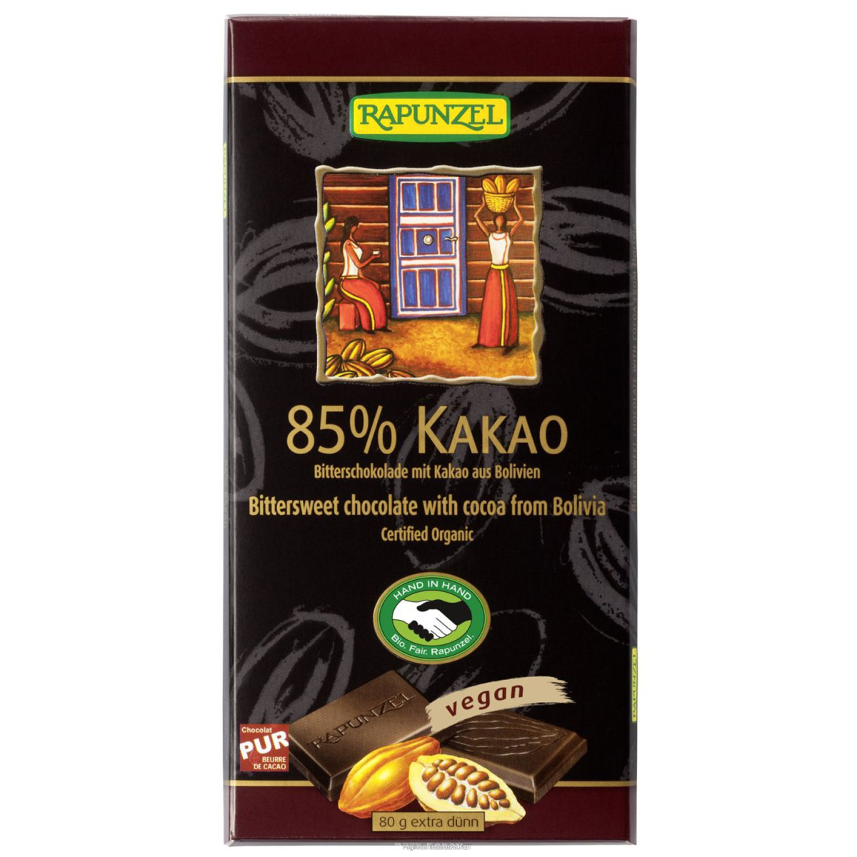 Cerca Offerte di rapunzel - cioccolato fondente 85% cacao 80 g e acquista online