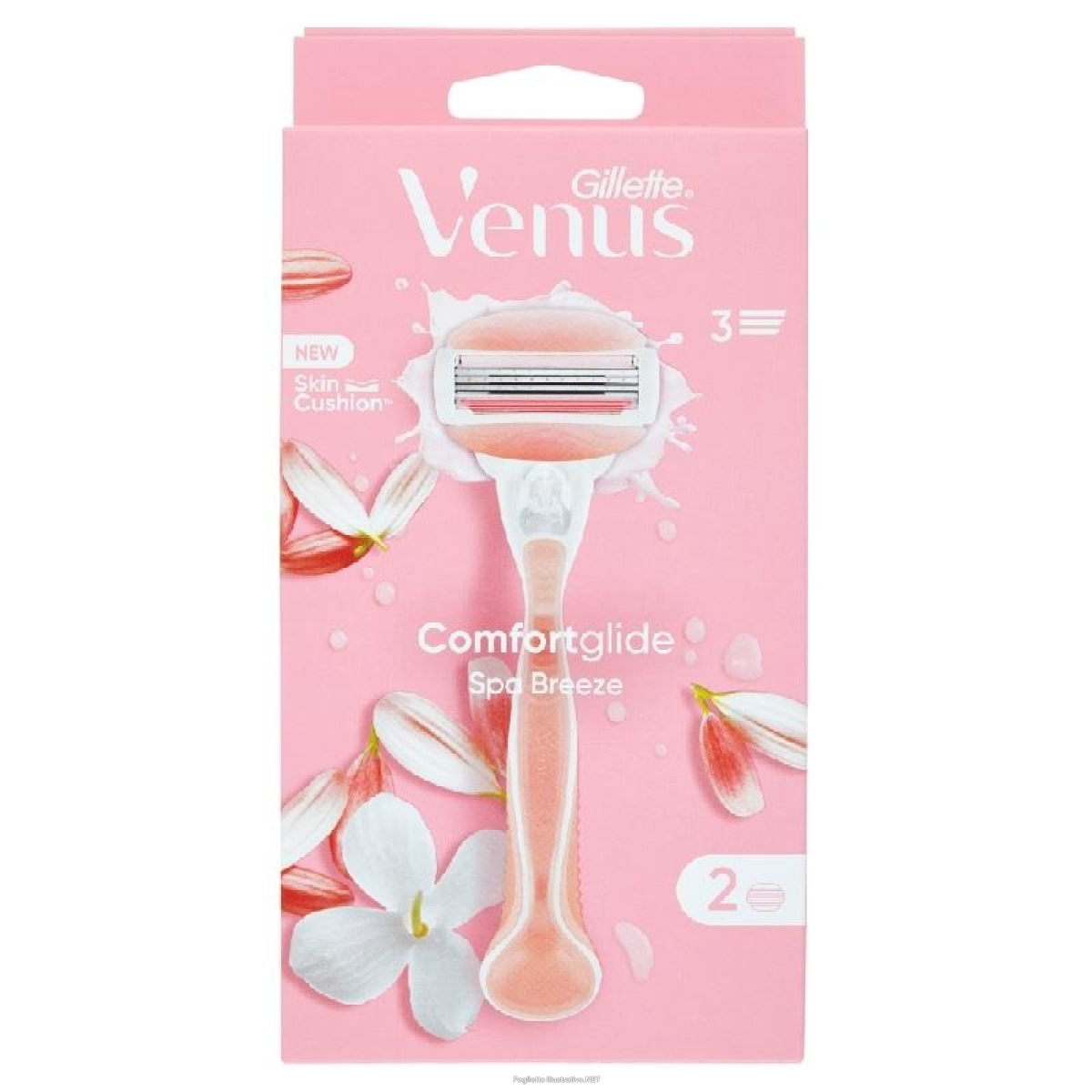 Cerca Offerte di rasoio comfortglide spa breeze venus manico + 2 lame e acquista online