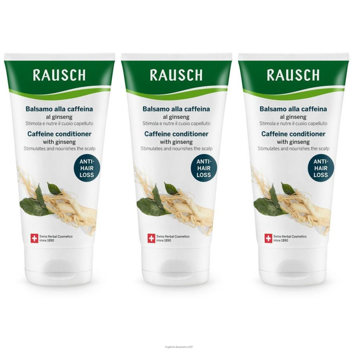 Cerca Offerte di rausch balsamo alla caffeina al ginseng 3x150 ml e acquista online