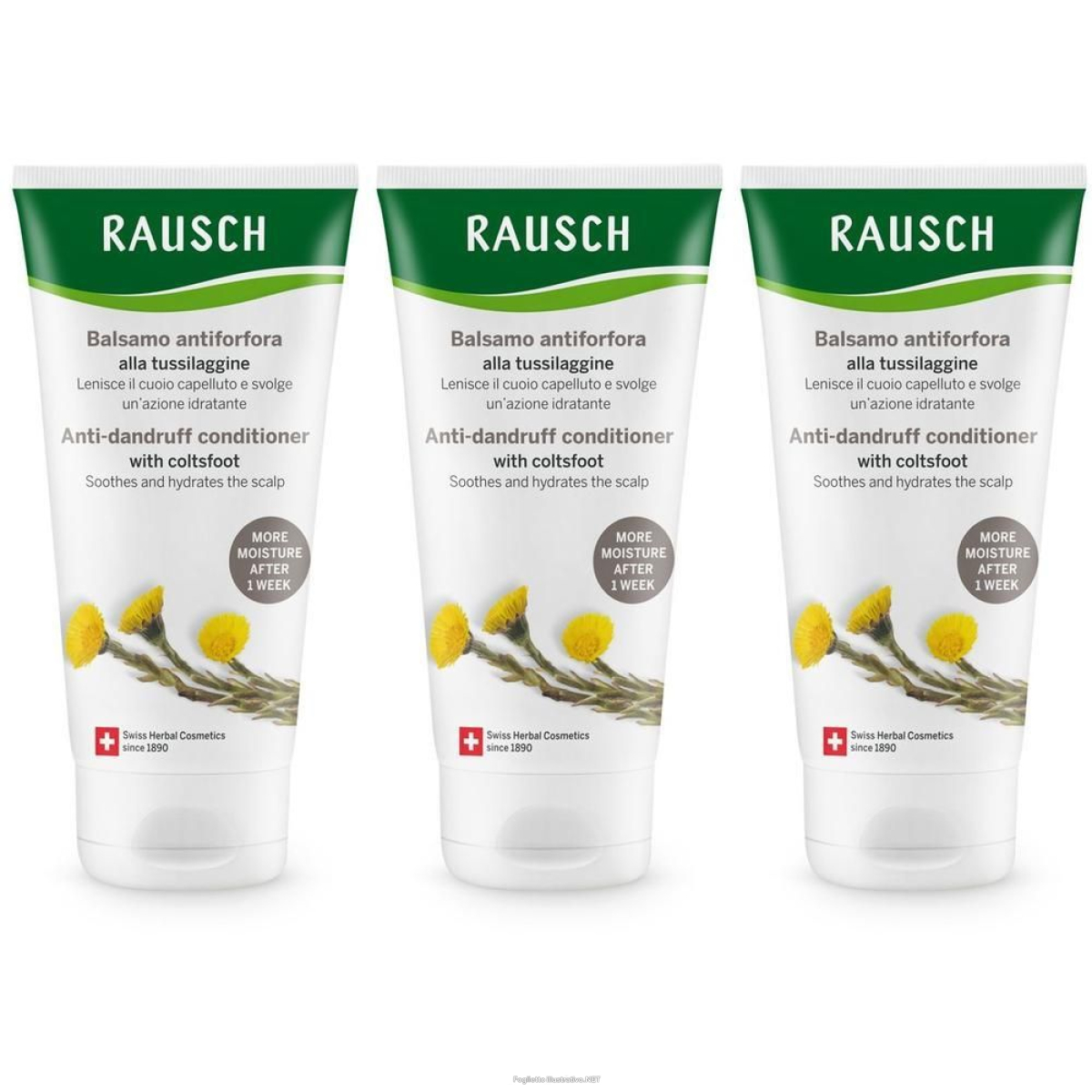 Cerca Offerte di rausch balsamo antiforfora alla tussilaggine 3x150 ml e acquista online