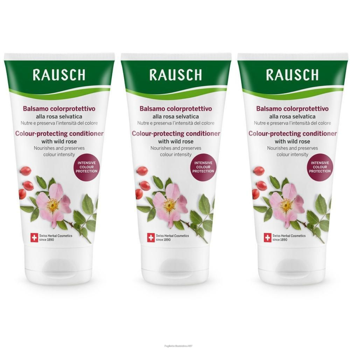 Cerca Offerte di rausch balsamo colorprotettivo alla rosa selvatica 3x150 ml e acquista online