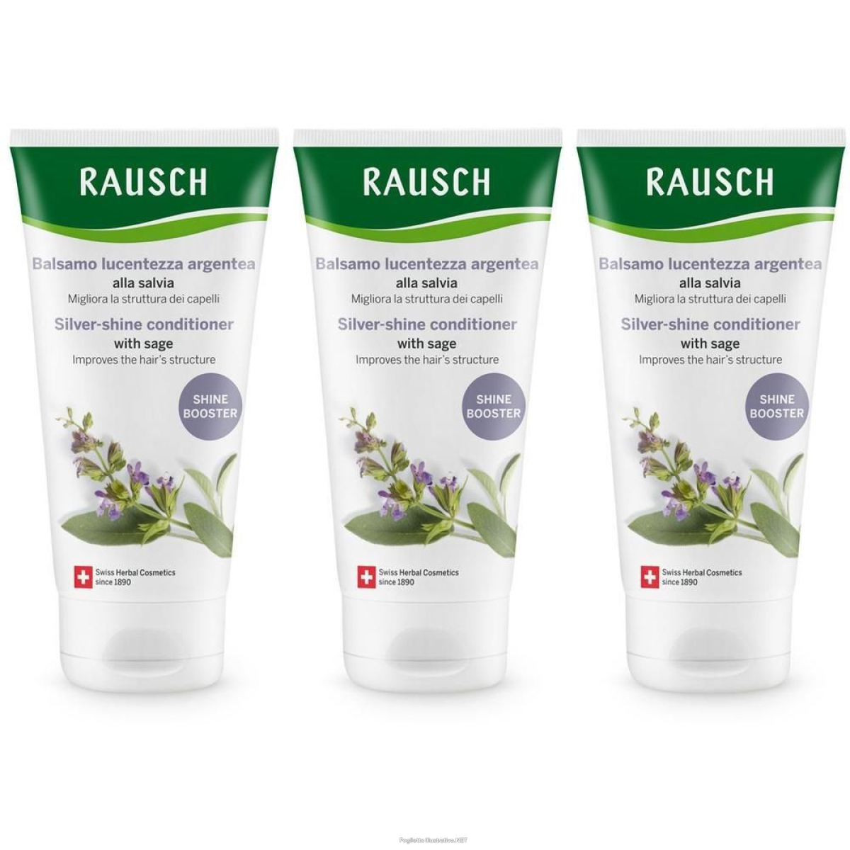Cerca Offerte di rausch balsamo lucentezza argentea alla salvia 3x150 ml e acquista online