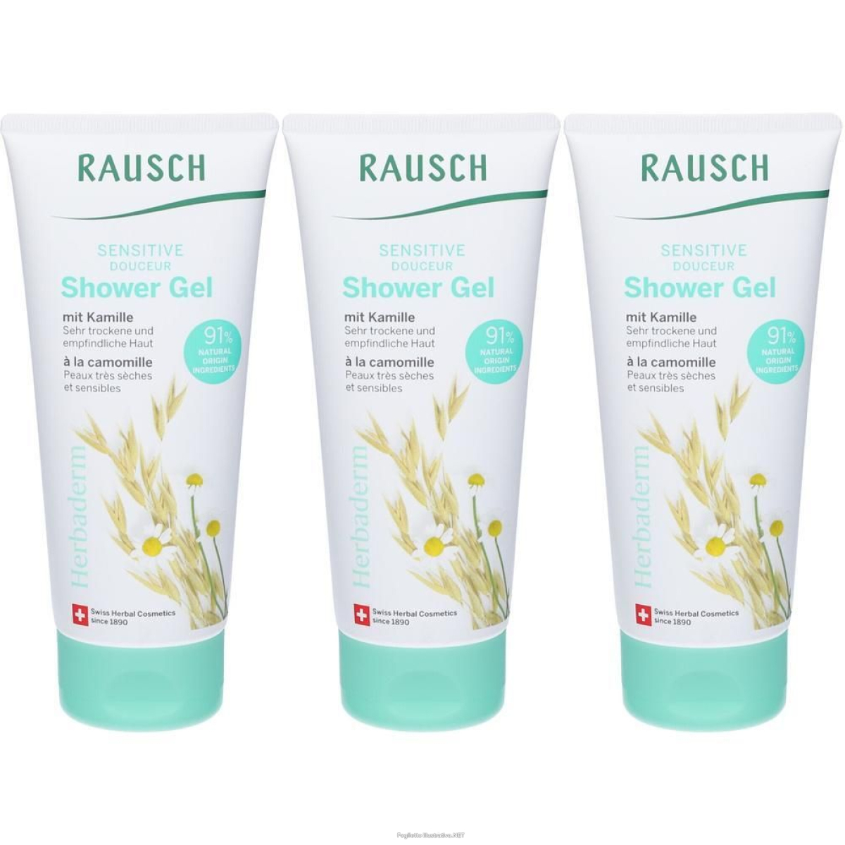 Cerca Offerte di rausch delicato shower gel alla camomilla 3x200 ml e acquista online