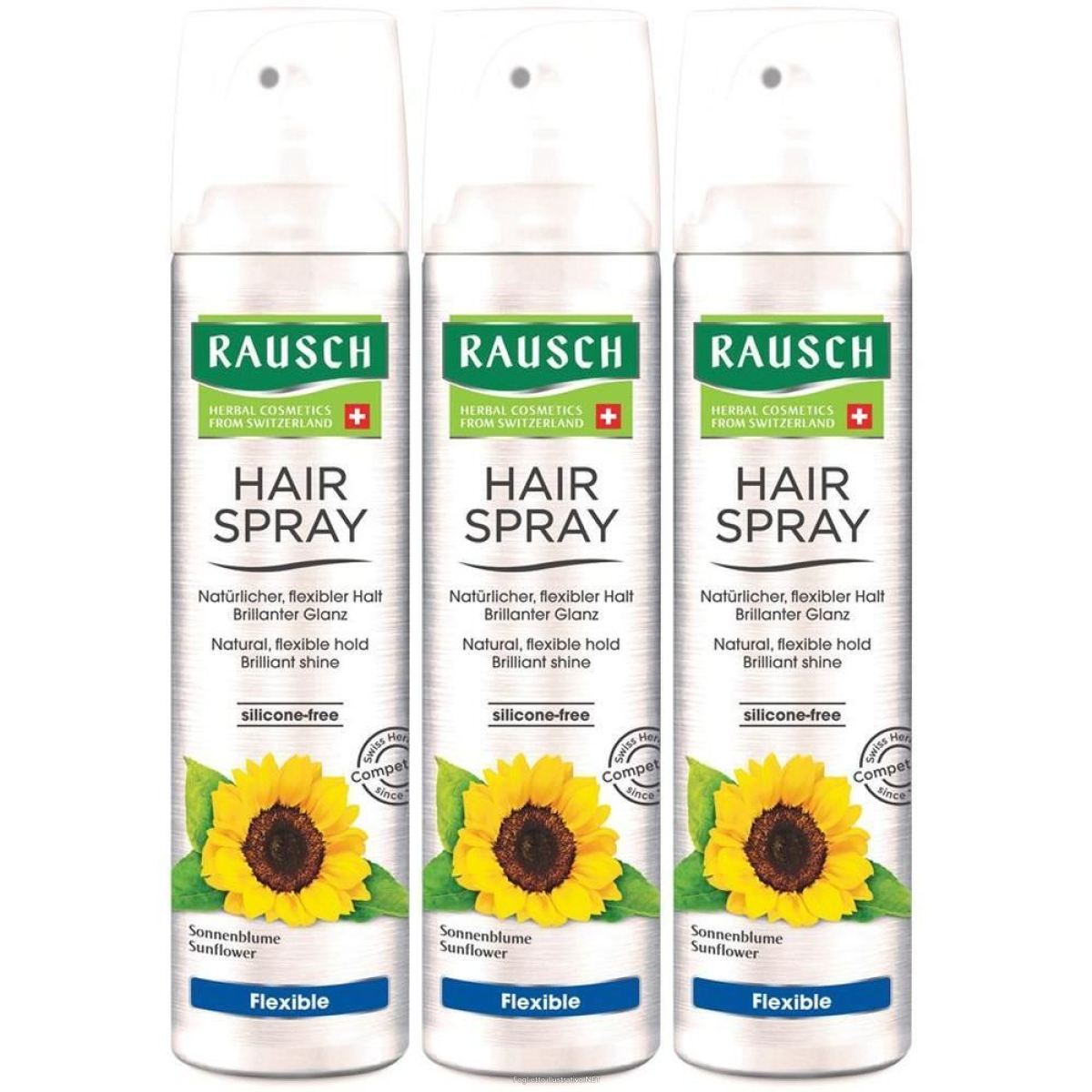 Cerca Offerte di rausch hairspray flexible aerosol 3x250 ml spray e acquista online