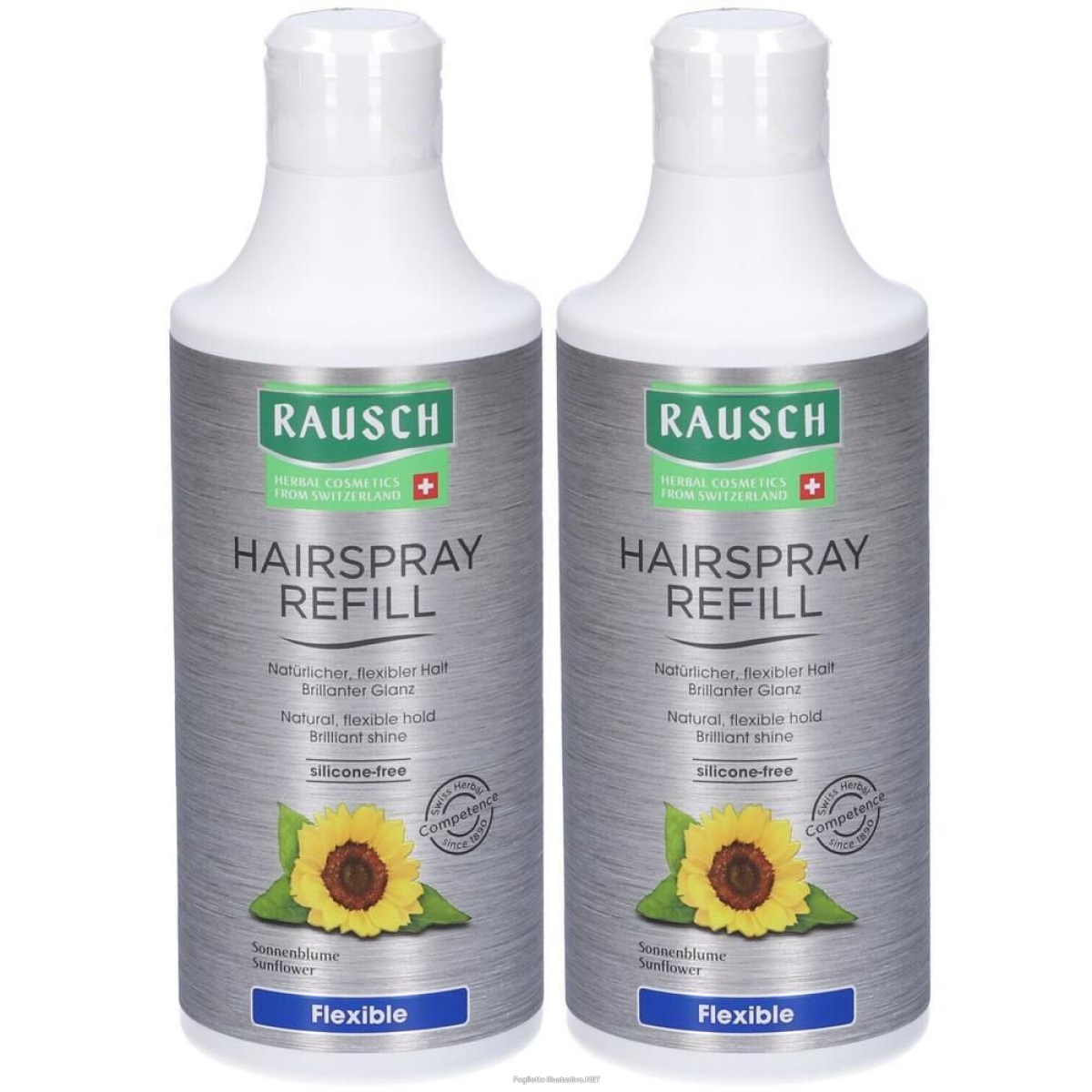 Cerca Offerte di rausch hairspray flexible refill non-aerosol 2x400 ml spray e acquista online