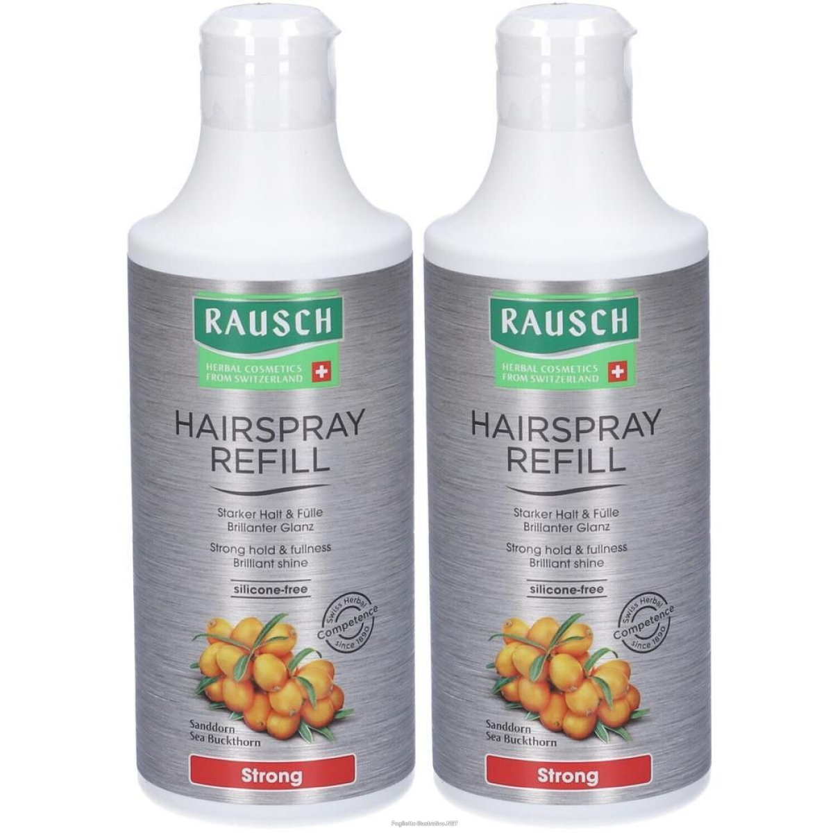 Cerca Offerte di rausch hairspray strong refill non-aerosol 2x400 ml e acquista online
