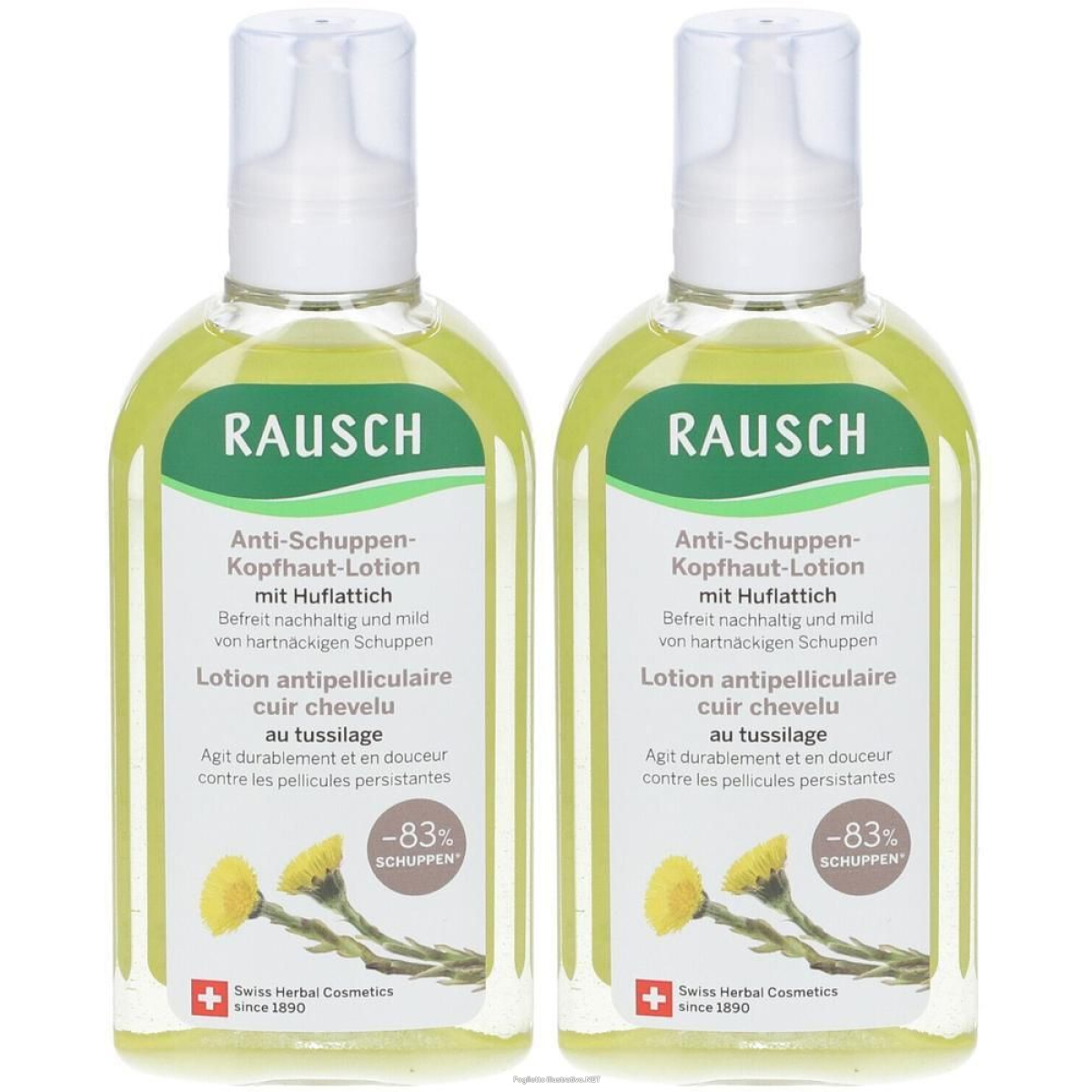 Cerca Offerte di rausch lozione antiforfora per cuoio capelluto alla tussilaggine 2x200 e acquista online