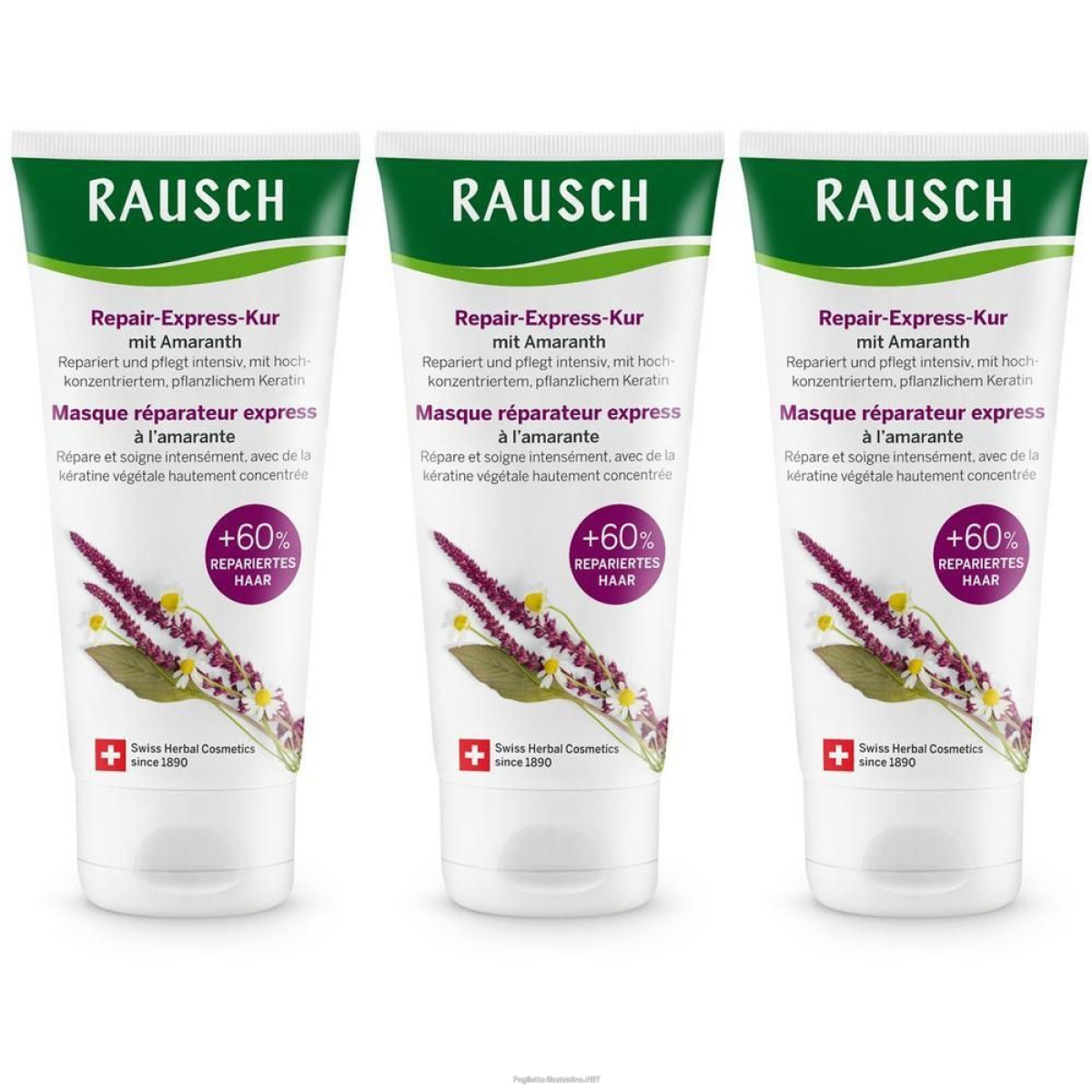 Cerca Offerte di rausch maschera per capelli riparatrice express all’amaranto 3x100 ml e acquista online