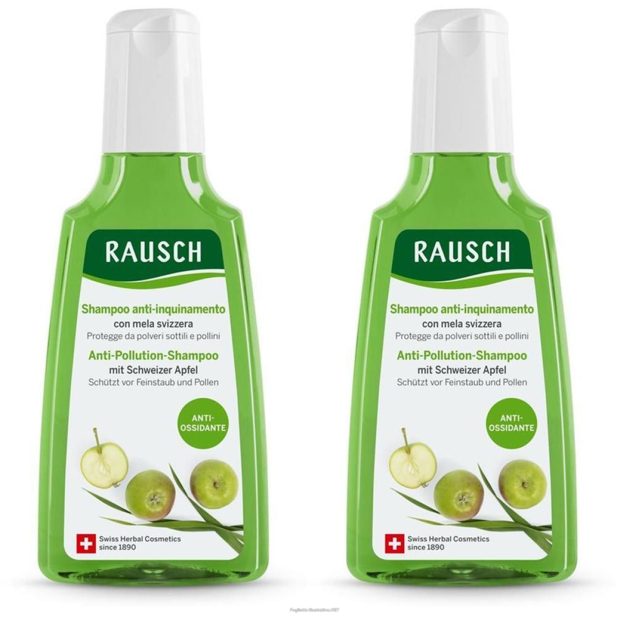 Cerca Offerte di rausch shampoo anti inquinamento mela svizzera 2x200 ml e acquista online