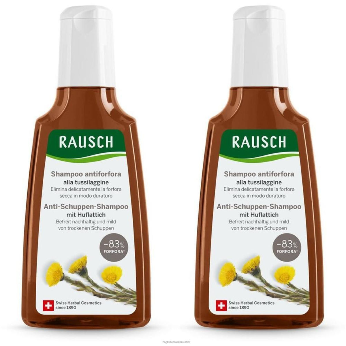 Cerca Offerte di rausch shampoo antiforfora alla tussilaggine 2x200 ml e acquista online