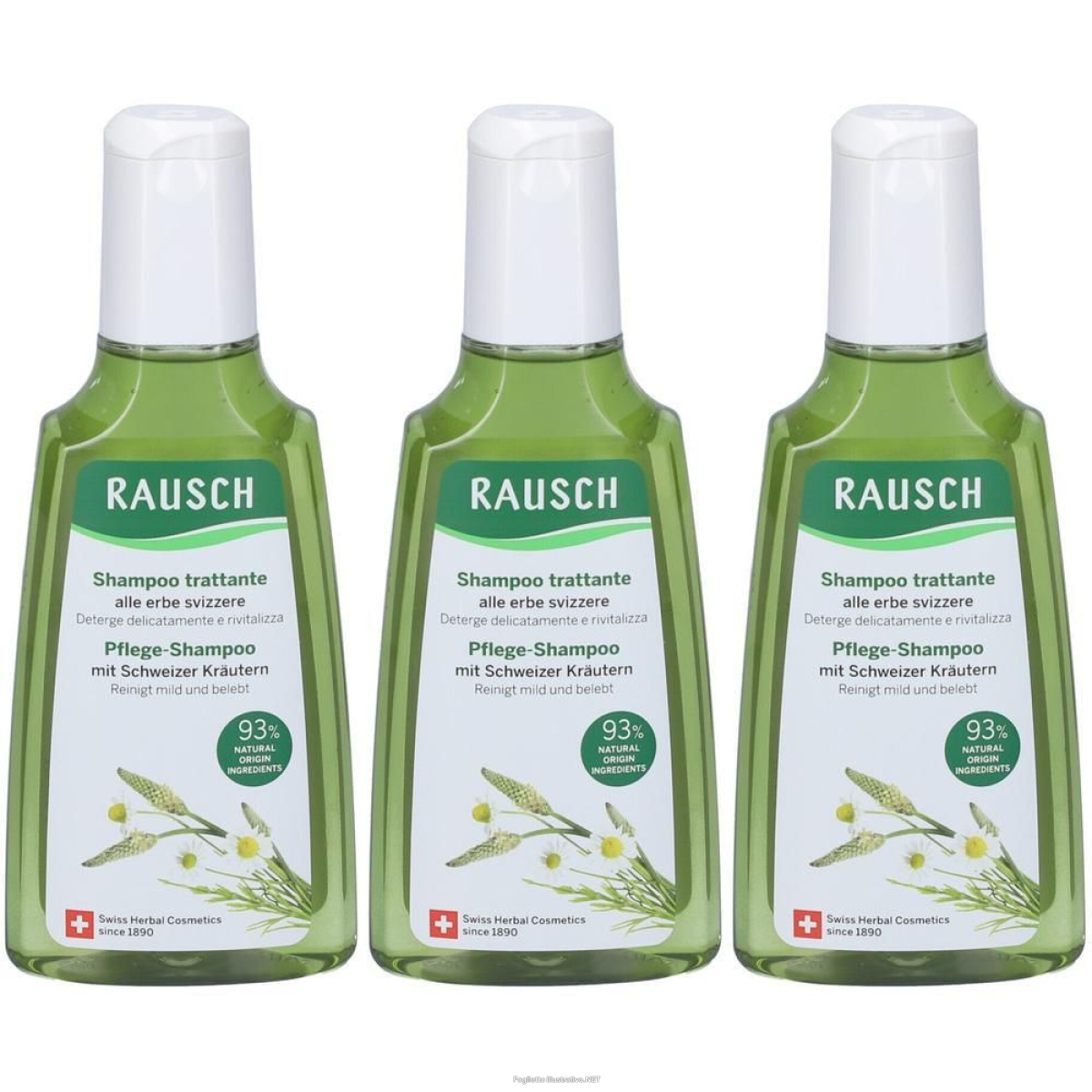 Cerca Offerte di rausch shampoo trattante alle erbe svizzere 3x200 ml e acquista online