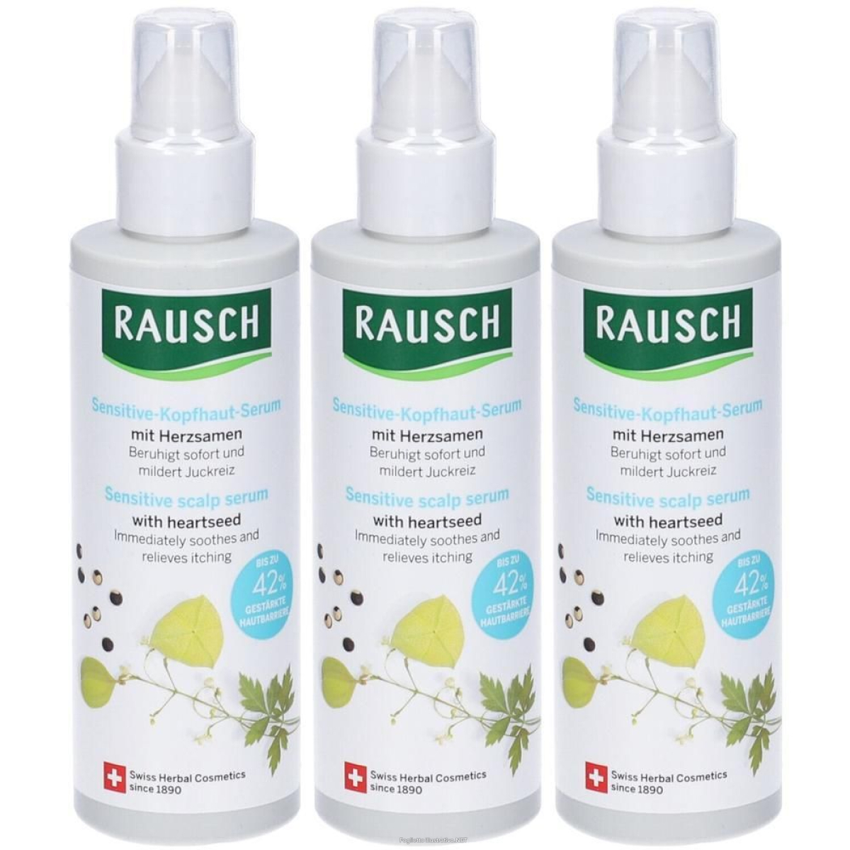 Cerca Offerte di rausch siero delicato per cuoio capelluto al cardiospermum 3x100 ml e acquista online