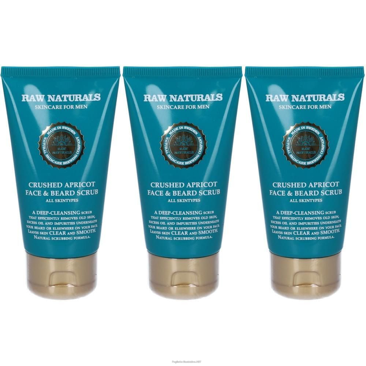 Cerca Offerte di raw naturals crushed apricot scrub viso barba 75 ml e acquista online