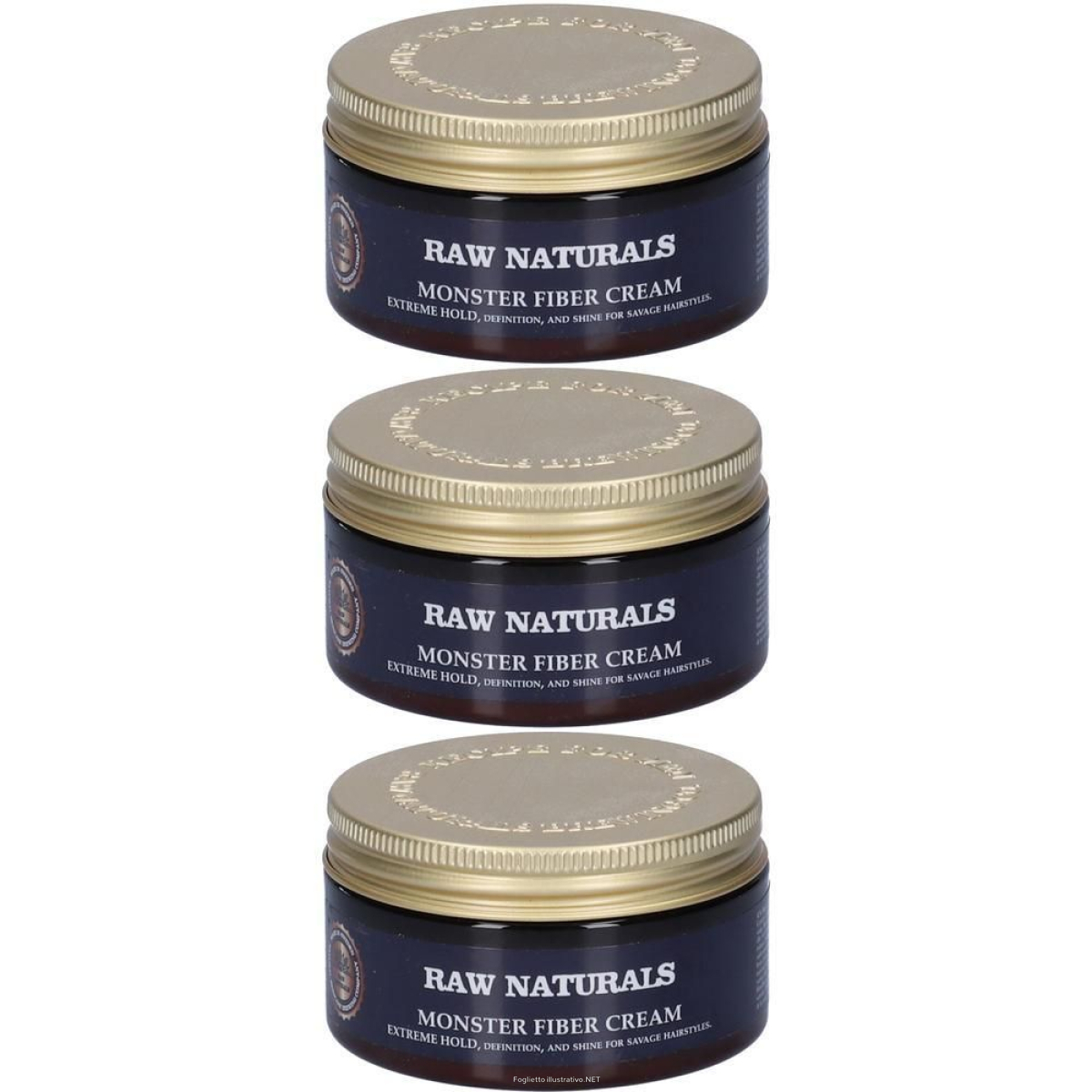 Cerca Offerte di raw naturals monster fiber crema capelli 3x100 ml e acquista online