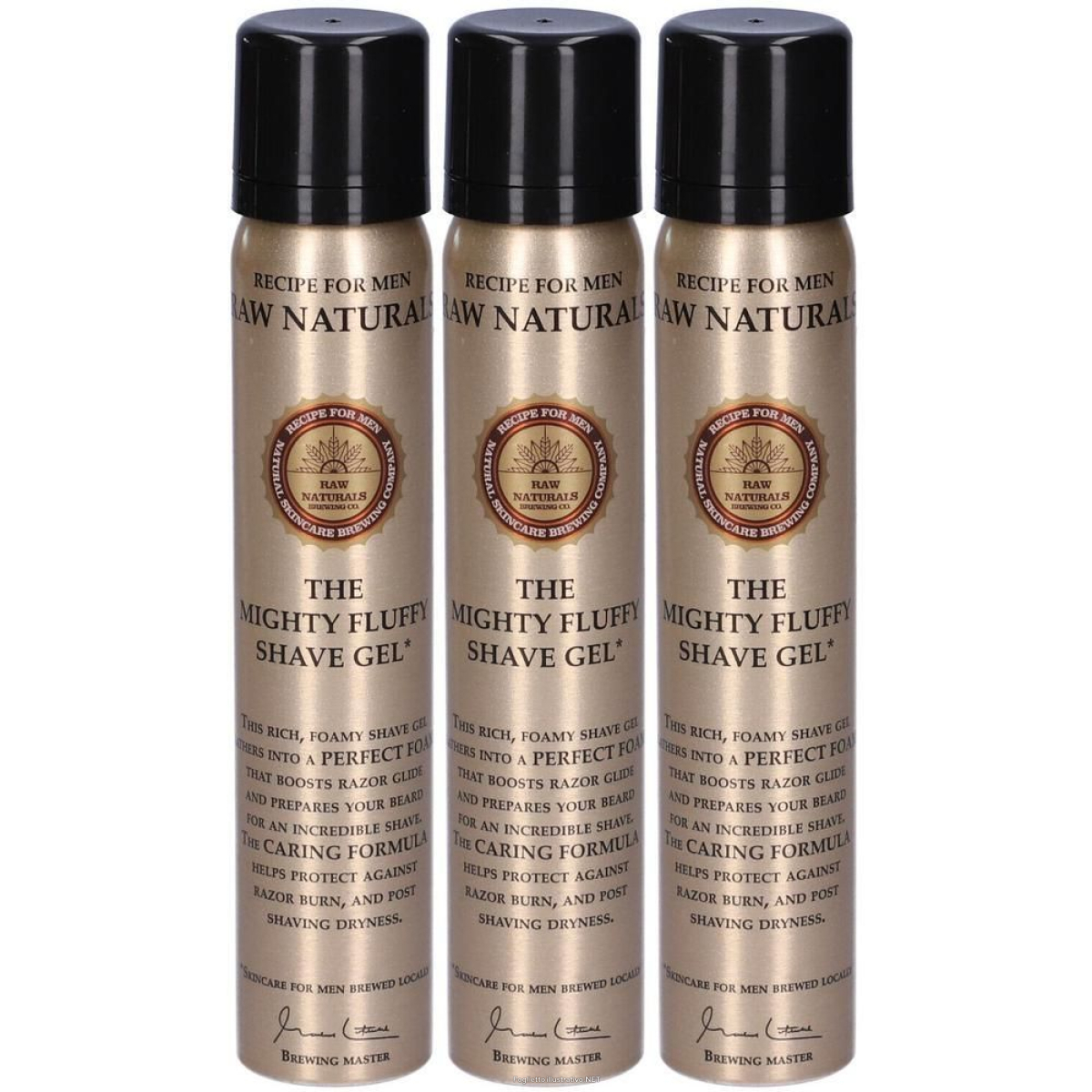 Cerca Offerte di raw naturals the mighty fluffy gel barba 3x100 ml e acquista online