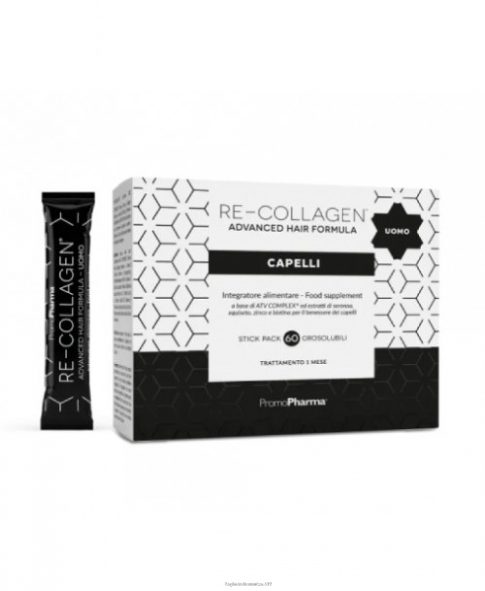 Cerca Offerte di re-collagen uomo capelli 60stick e acquista online