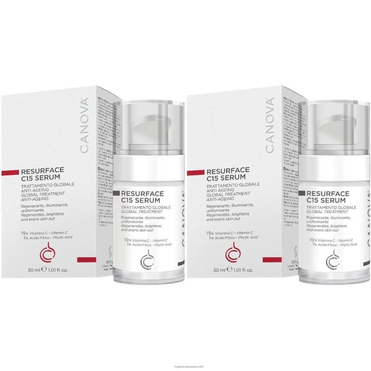 Cerca Offerte di re-surface c 15 serum canova 30 ml 2x30 ml e acquista online