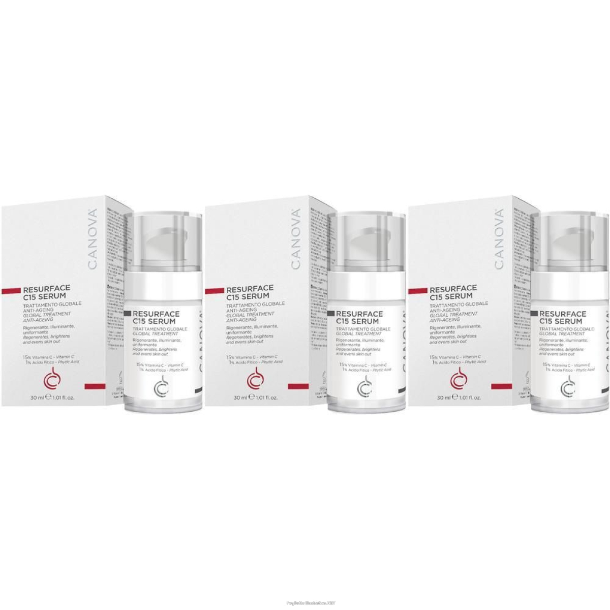 Cerca Offerte di re-surface c 15 serum canova 30 ml 3x30 ml e acquista online