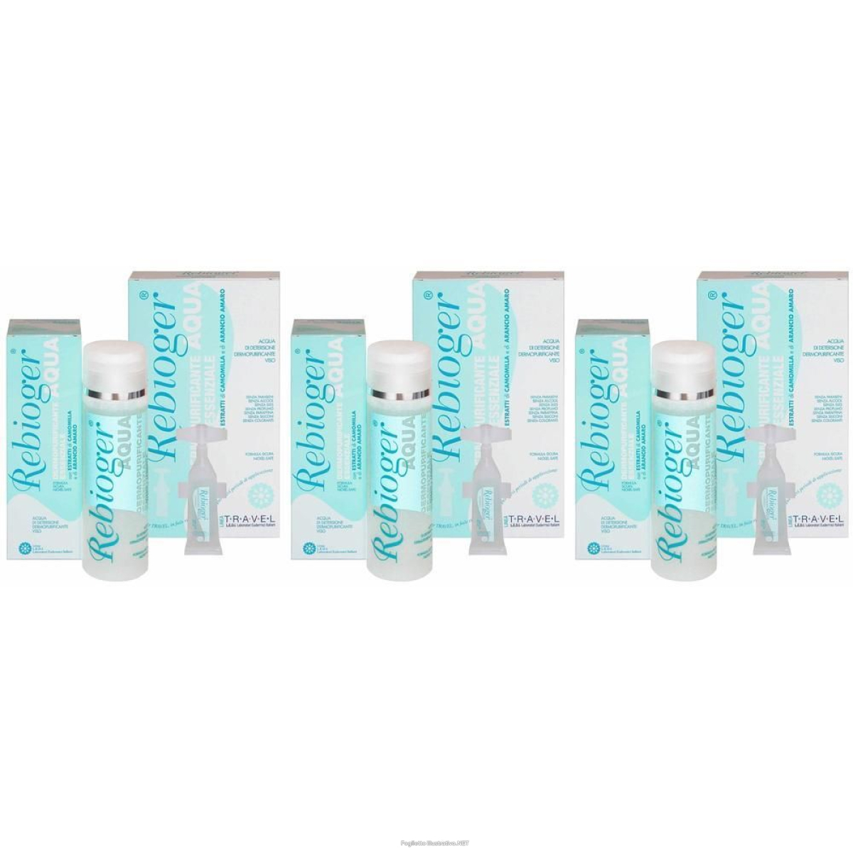 Cerca Offerte di Rebioger Acqua Dermopurificante 200 ml 3x200 ml Lozione Viso e acquista online
