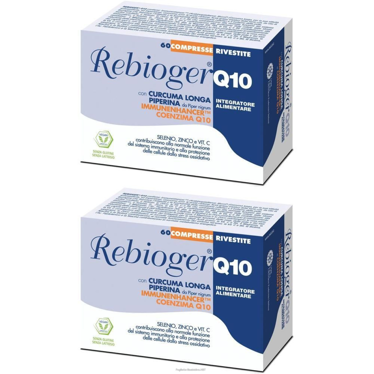 Cerca Offerte di rebioger q10 2x60 pz compresse rivestite con film e acquista online