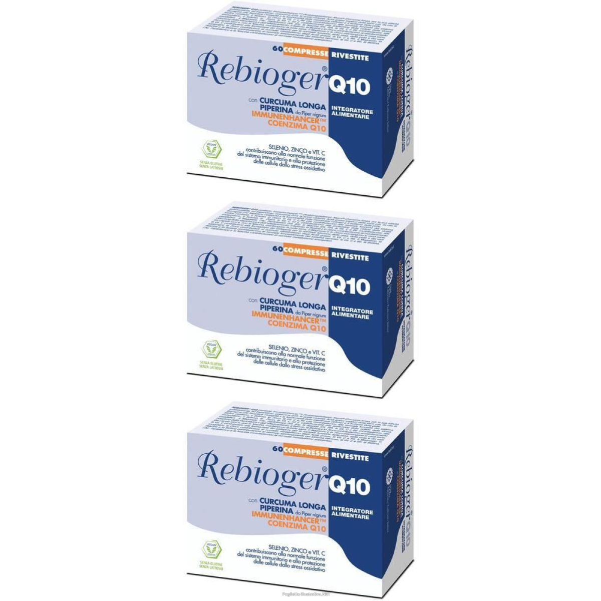 Cerca Offerte di rebioger q10 3x60 pz compresse rivestite con film e acquista online