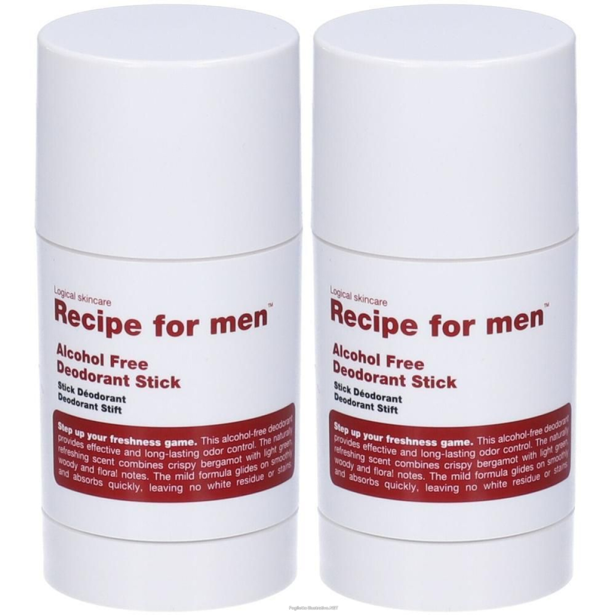 Cerca Offerte di recipe for men alcohol-free deodorante stick 75 ml e acquista online