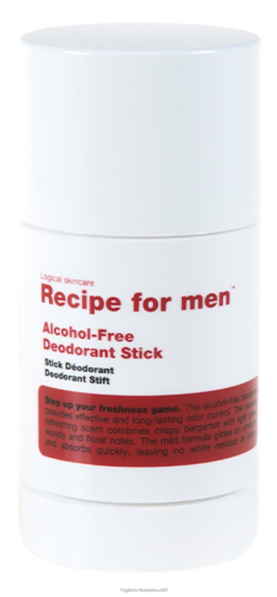 Cerca Offerte di recipe for men alcohol-free deodorante stick 75 ml e acquista online