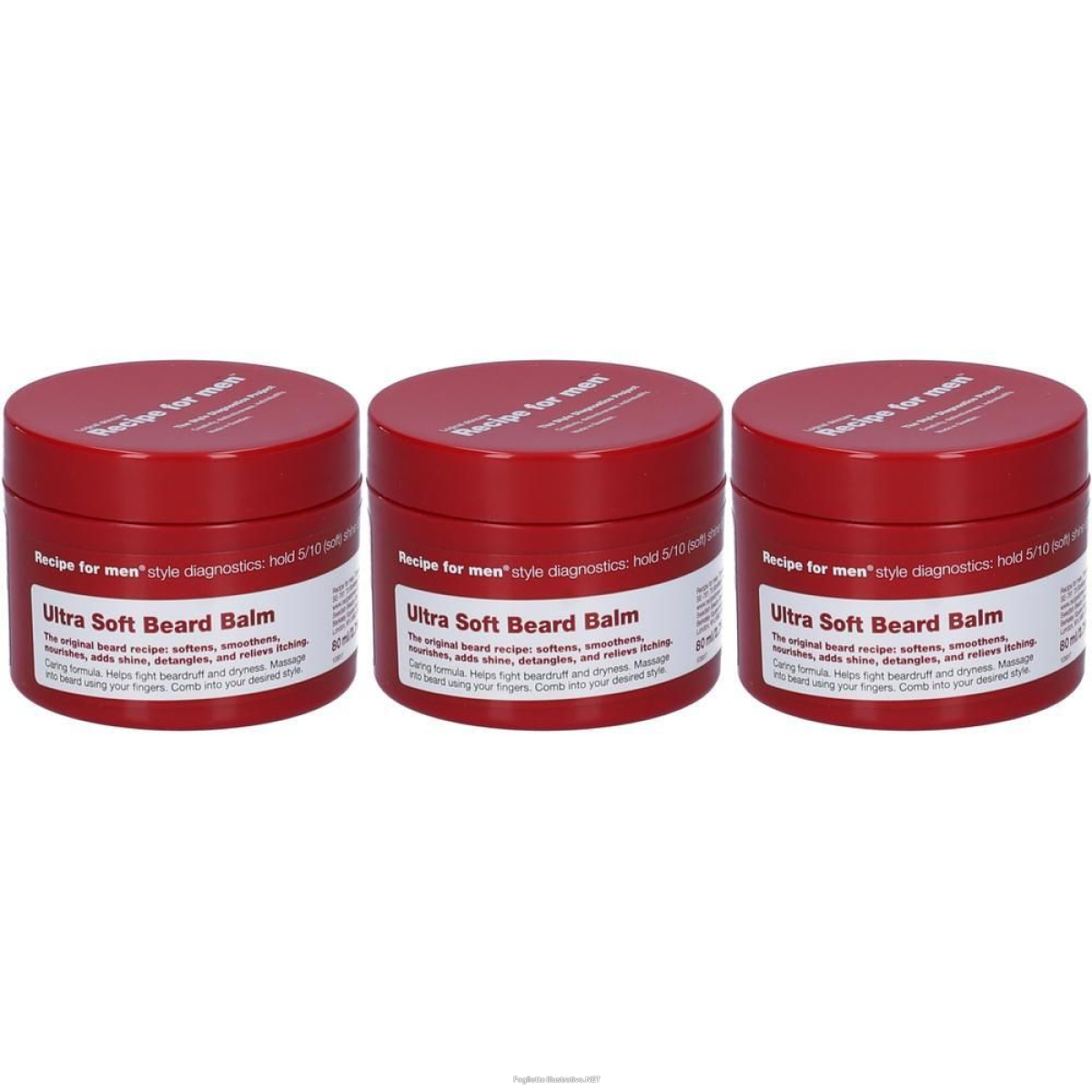 Cerca Offerte di recipe for men ultra soft balsamo barba 3x80 ml e acquista online