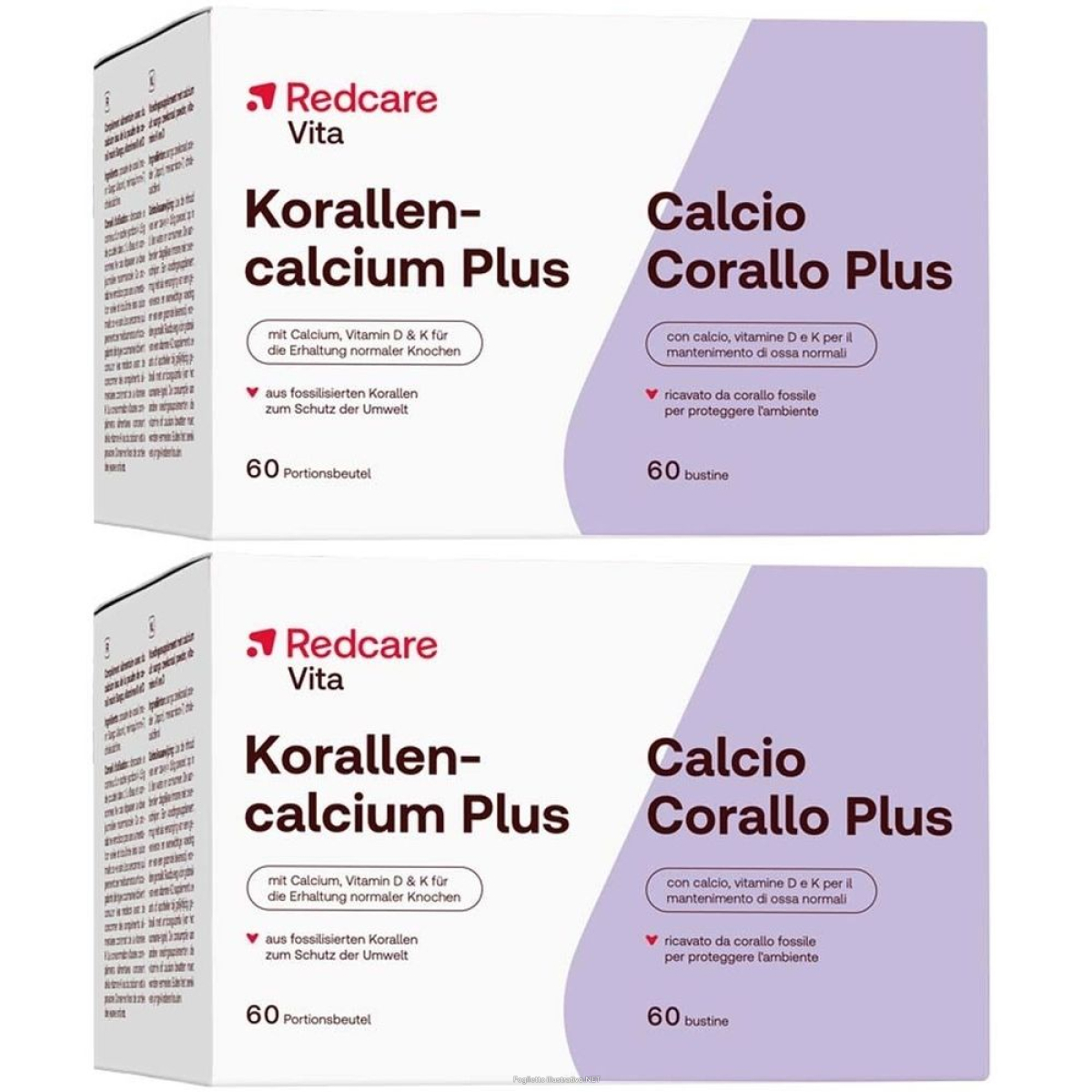 Cerca Offerte di redcare calcio corallo plus set da 2 - risparmia il 30% con codice: e acquista online
