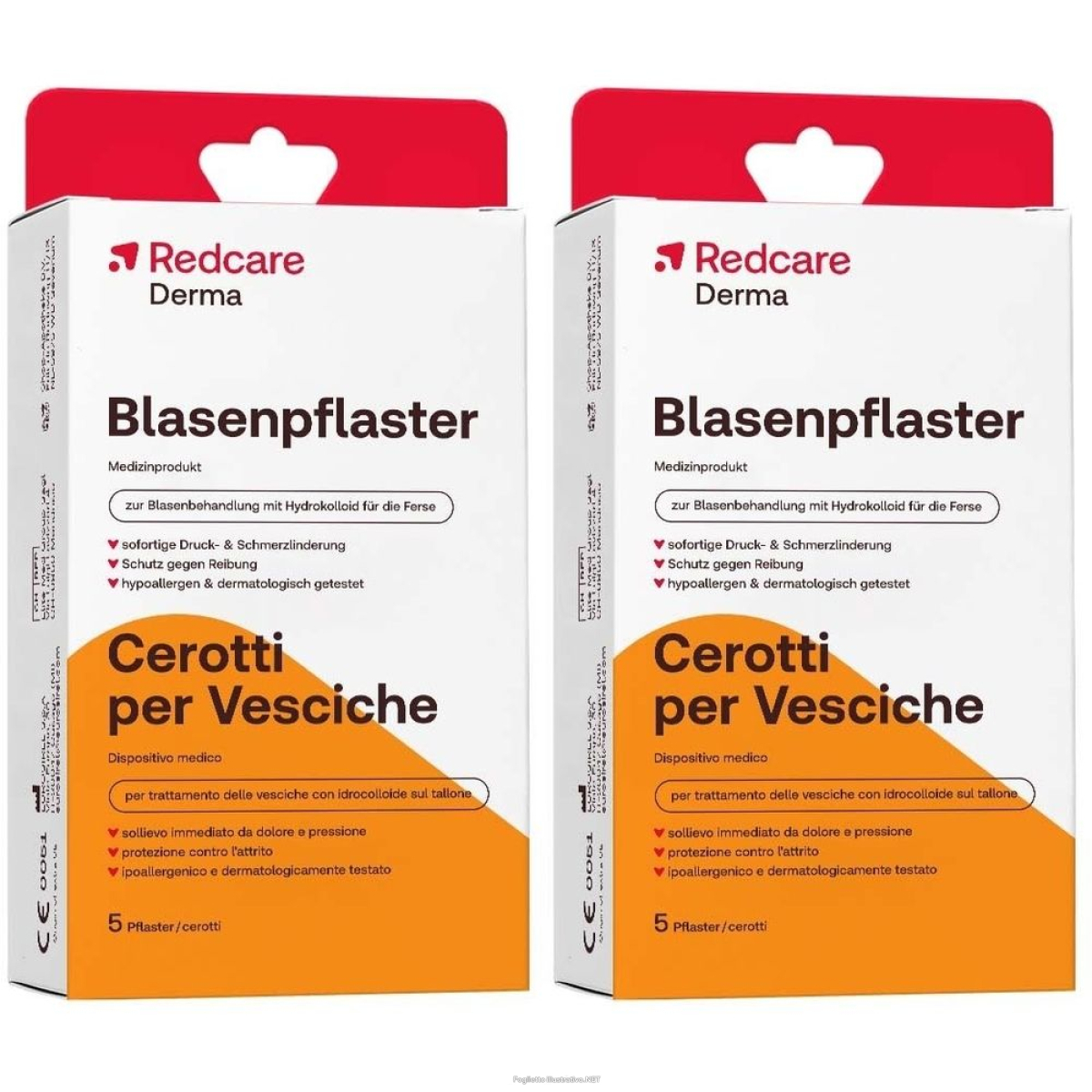 Cerca Offerte di redcare derma cerotti per vesciche 2x5 pz cerotto e acquista online
