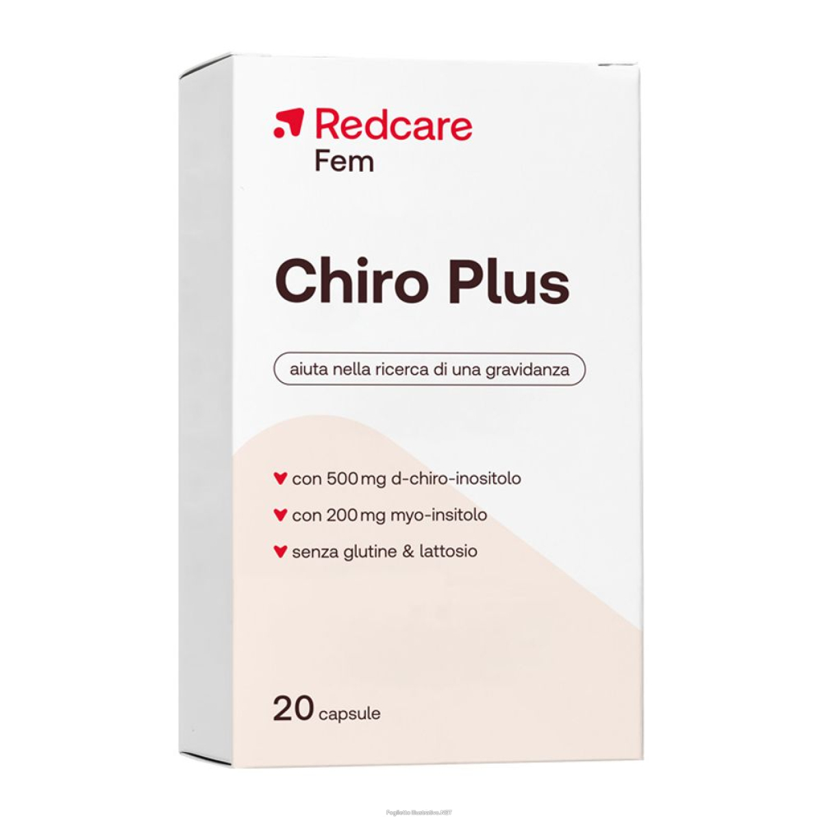 Cerca Offerte di redcare fem chiro plus - risparmia il 30% con codice: redbw25 20 pz e acquista online