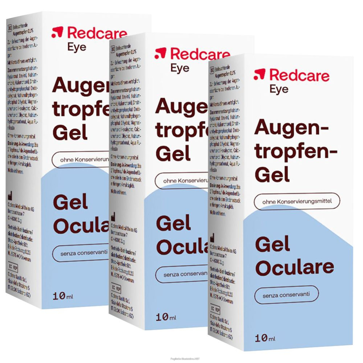 Cerca Offerte di redcare gel oculare set da 3 - risparmia il 30% con codice: redbw25 e acquista online