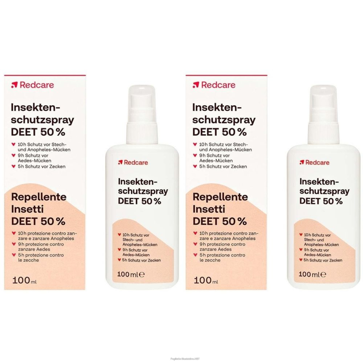 Cerca Offerte di redcare insektenschutzspray deet 50% 2x100 ml spray e acquista online