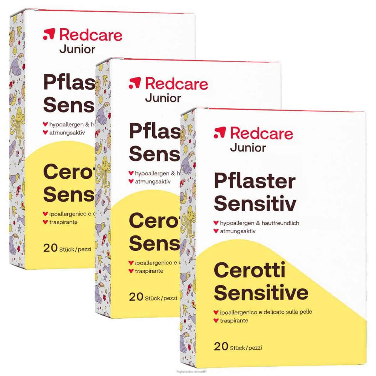 Cerca Offerte di redcare junior cerotti sensitive set da 3 - risparmia il 30% con co e acquista online